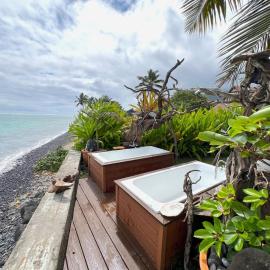 Torea Lodge Beachfront House, hotelli Paparassa