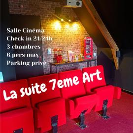 La suite du 7eme Art - 6 personnes - Havre Cosy