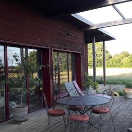 Maison bois à la campagne, hotel em Marnay