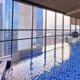 Vista at The Peak 2BR Apartment in Tunjungan Plaza 5 Surabaya by Le Ciel Hospitality
