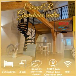 Charmant Duplex à Gravelines Le CaractR, hotel in Gravelines