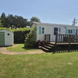 Mobil-home 4 personnes, hotel in Bec-de-Mortagne