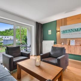STANMA Lodge Braunlage - Naturpartments am Fluss mit Sauna und Bergblick, hótel í Braunlage