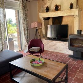Gîte de charme près du Mans pour 4 avec piscine naturelle - FR-1-410-473