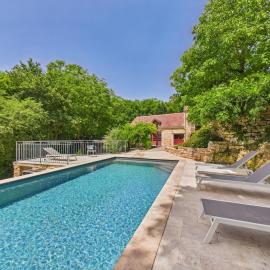 Salignac-Eyvigues, maison pour 7 avec piscine