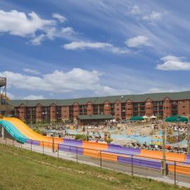 Wyndham Glacier Canyon 1BR Apartment with Resort Access, hotel v destinaci Baraboo