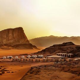 Zeina Desert Lodge โรงแรมในวาดิรัม