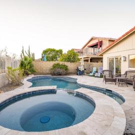 Desert View Home Pool & Hot Tub