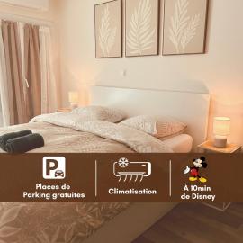 Appartement climatisé - Disneyland & Val D'Europe