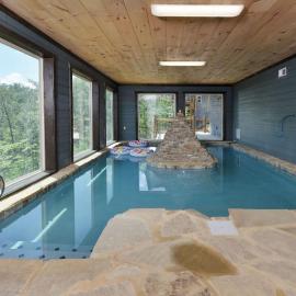 Big Forest Lodge - Private Indoor Pool, Theater Room, 2 Game Rooms, Outdoor Hot Tub + More!