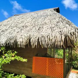 HUAHINE - Bungalow Saumon des Dieux، فندق في فار