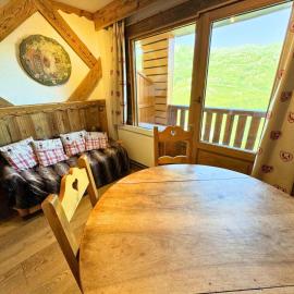 Résidence Necou - Studio déco style chalet en bord de pistes pour 3 personnes MAE-5954