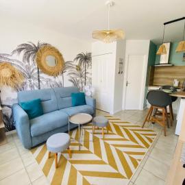 Studio indépendant 2 étoiles 200m de la mer