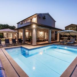 Villa Emely for 8 people near Porec with heated pool & jacuzzi