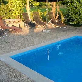 Kraft Hotel Pool & Klimaanlage AC, hotel Gundersheimben