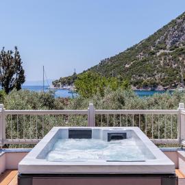 Limnonari Veranda room, hotel i Skopelos
