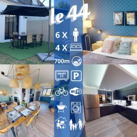 Le 44 - Maison familiale - Grand confort - 700m Plages, hotel u gradu Dinar