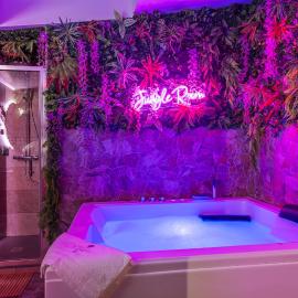 Suite jungle amour détente, hotel v destinaci La Flèche