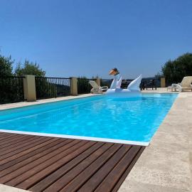Villa avec piscine chauffée Nice collines
