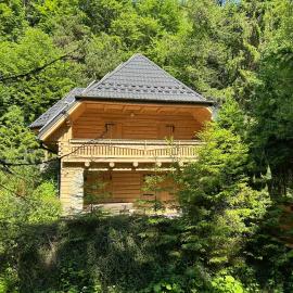 Forest House- dom nad górskim potokiem