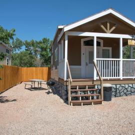 Fisher Towers Cabin #07、モアブのホテル