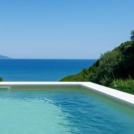 Divinum Mare Luxury Villa Private Pool 200m Beach, hotel em Palaiochórion