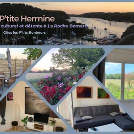 La Petite Hermine, gîte culturel Petits Bonheurs, hotel v destinácii Férel