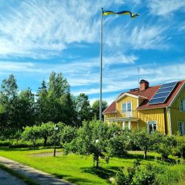 Huset Solhem, hotell i Resta