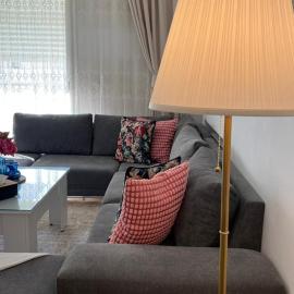 Luxury 127m Apartment in Jardins de Carthage with Balcony, Private Parking & Prime Location