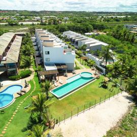 Casa Turquesa Pé na areia Piscina infinita Pet friendly Condomínio fechado, hotel a Itacimirim