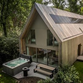 Lodge met Jacuzzi - 8 personen - Woodz Lodges, hotel sa Heusden - Zolder