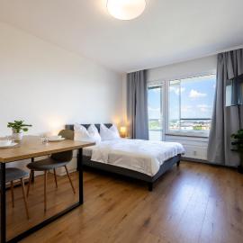 Panorama-Apartment mit Balkon und Traumblick