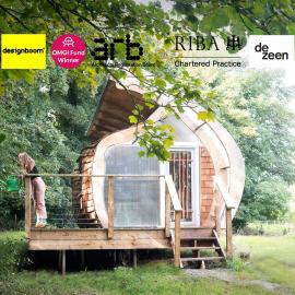 Architect-Designed Quiet Canal Cabin, Dogs Welcome, hotell sihtkohas Market Drayton