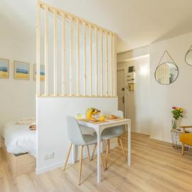 Le mirailh Hyper centre, rénové, lave linge, wifi, coin nuit séparé