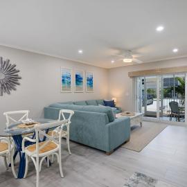 Villa Sanibel 1D - Stunning Walk Out Beach Residence at Exclusive Villa Sanibel