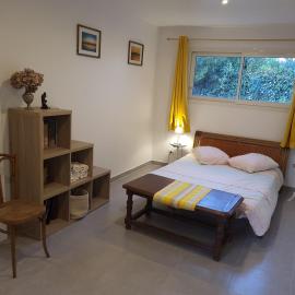 Sous le vieux figuier, chambre double indépendante