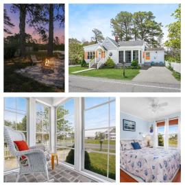 Cozy creekside cottage w fire pit & patio, hotel in Chincoteague