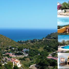 Viesnīca Casa Boo, House with Terrace, Amazing views and Private Shared Pool pilsētā Mohakara