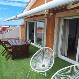A1 Ático O Grove Centro con terraza y parking