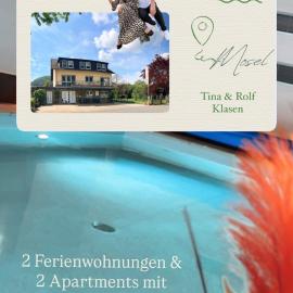 Residenz Moselzauber - Ferienwohnungen mit Pool Landschaft, hotel Ernstben