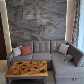 Apartament Wanda-widok jeziora z dachu budynku