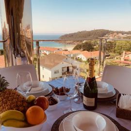 CANELAS CLASS con AMPLIAS TERRAZAS, hotel in Portonovo