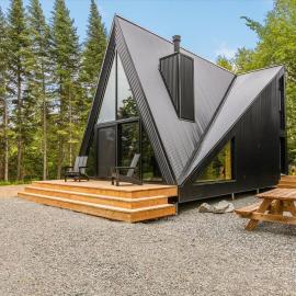 La Cabine Hygge, ξενοδοχείο σε Saint Roch de Mekinac