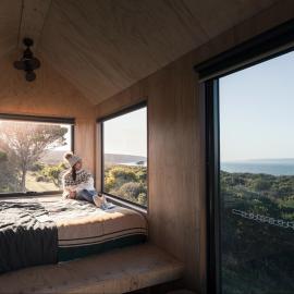 Beach Front Off-Grid Cabin on Kangaroo Island - Xanthe, hotell sihtkohas Antechamber Bay