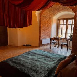 Ubytování na pevnosti Křelov - Apartmán