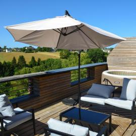 Appartement Terrasse Jacuzzi du Pont Alsort 2-2, hôtel à Froidchapelle