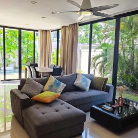 无尘别院 Pure Haven Villa, hotel in Ban Phru Champa