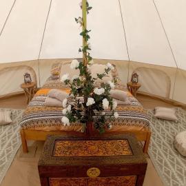The Makira Bell Tent Experience at Owl Barn Escapes, hotel in Pembroke