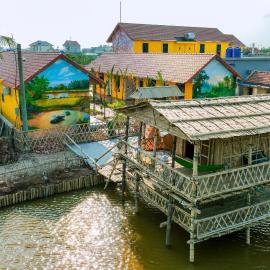 An Eco Homestay, hotell sihtkohas Chi Thien