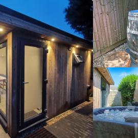 Luxury Cabin with Hot-Tub & Cold Plunge!, Hotel in Cheltenham